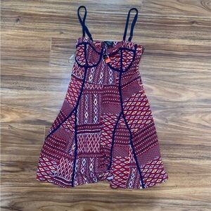 NWT Multicolored Tribal Dress